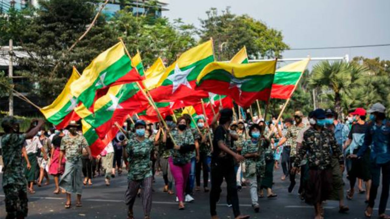 troops assemble in Myanmar’s north